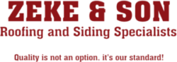 Zeke & Son Roofing logo
